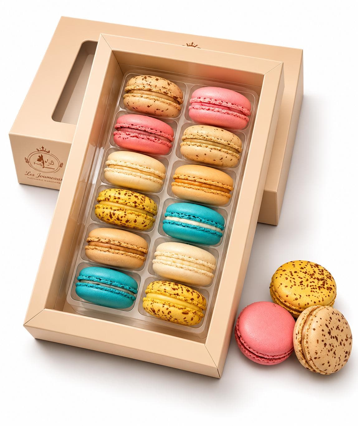 Coffret de macarons Les Jumeaux